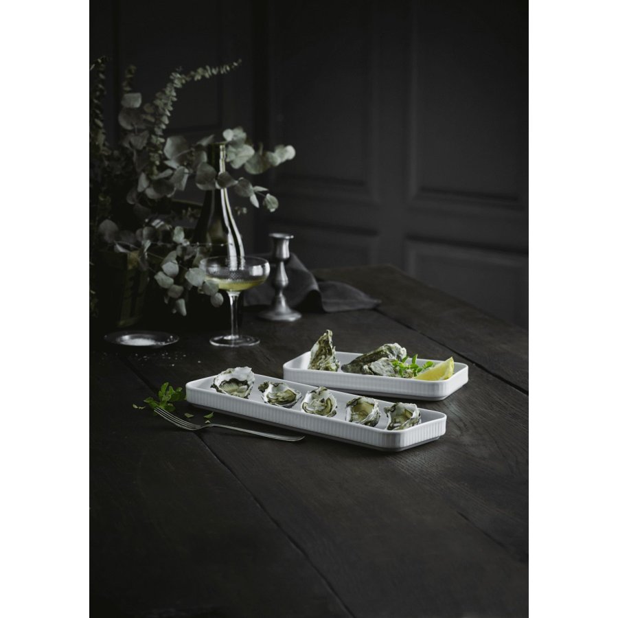 Pillivuyt Pliss Tapas-Teller 36 cm, Wei