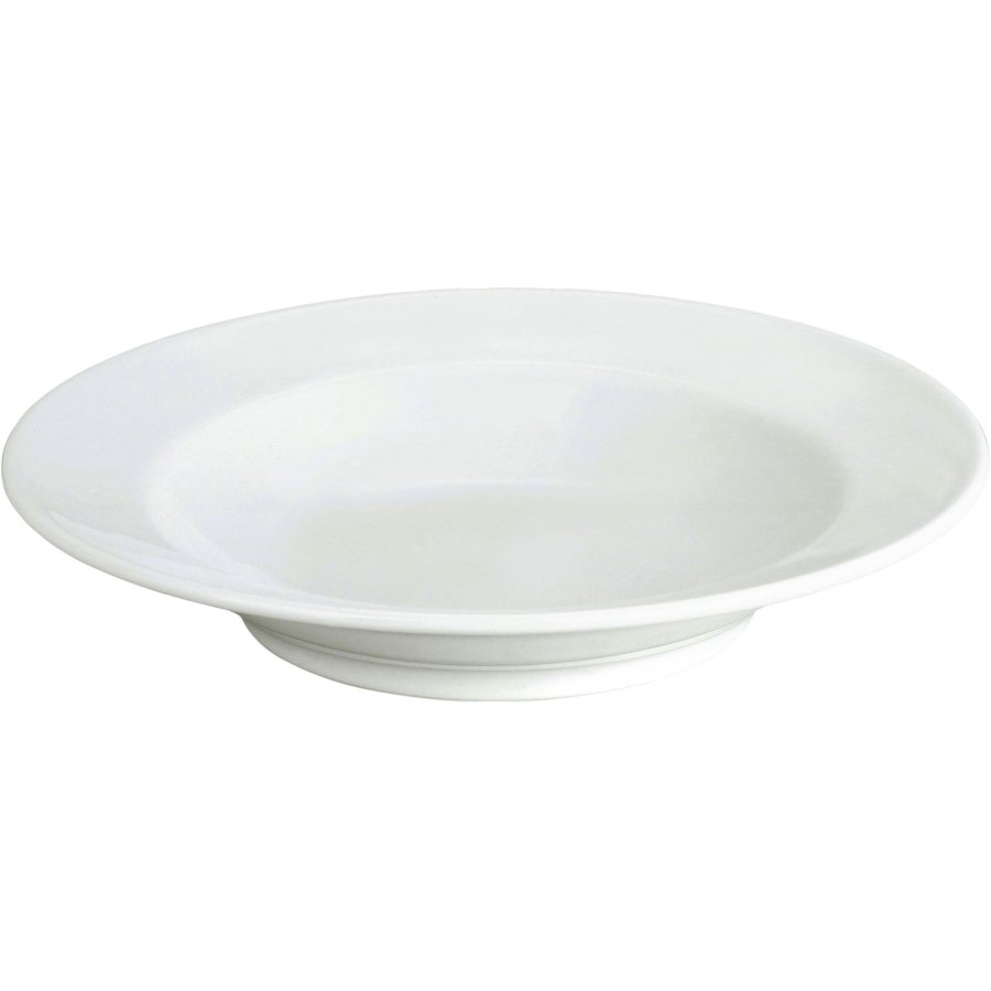 Pillivuyt Sancerre Dyb Pastatallerken 28 cm, Hvid