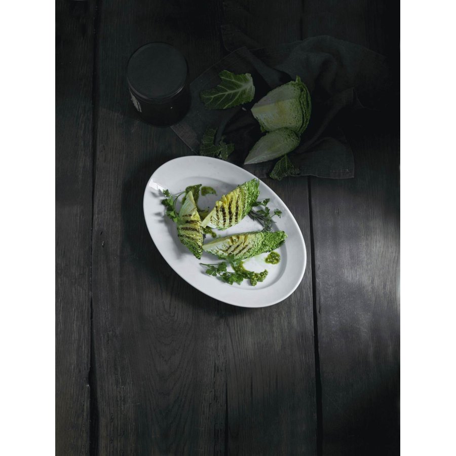 Pillivuyt Servierplatte 55,5 cm, Wei