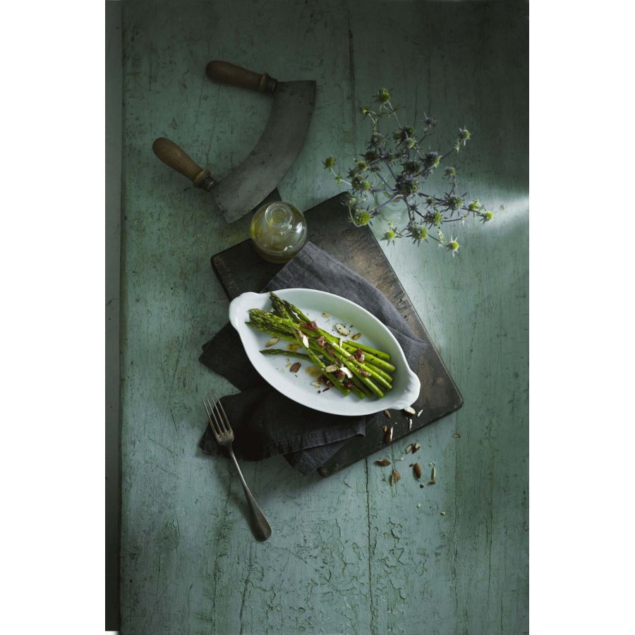 Pillivuyt Ovale Servierteller 28 cm, Wei