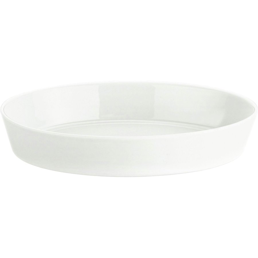 Pillivuyt Ovale offenfeste Schale 26 cm, Wei