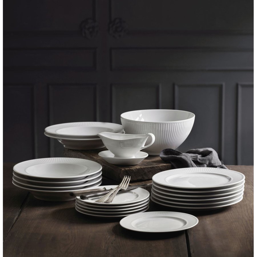 Pillivuyt Pliss Unterteller 17 cm, Wei