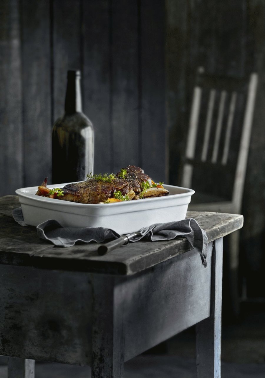 Pillivuyt Serie Originale Fad 29x24 cm, Hvid