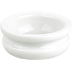 Pillivuyt Portionierschale fr Butter 6,5 cm, Wei