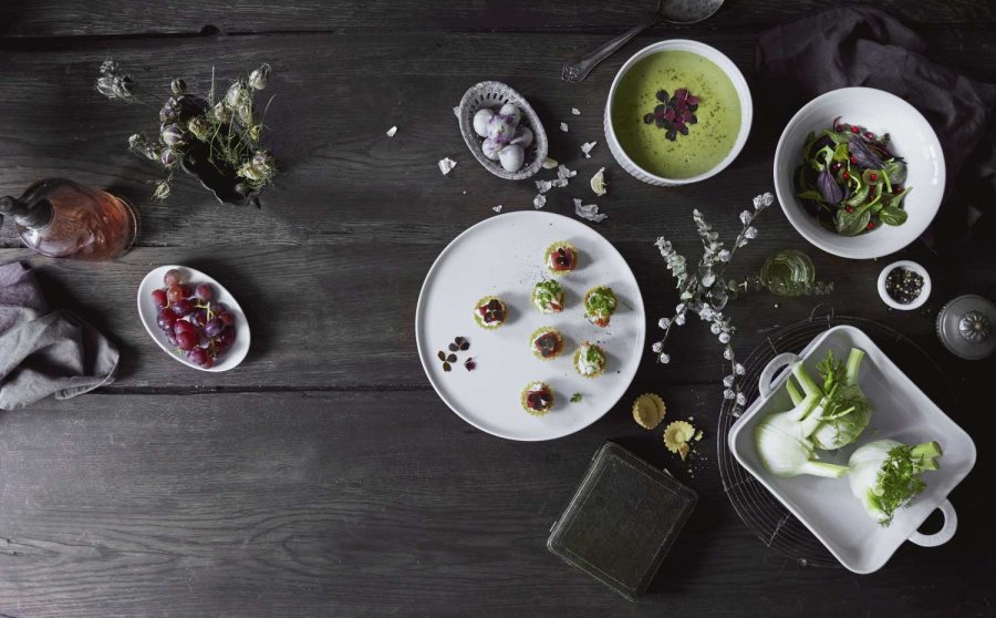 Pillivuyt Soufflform extra hoch 18,5 cm, Wei