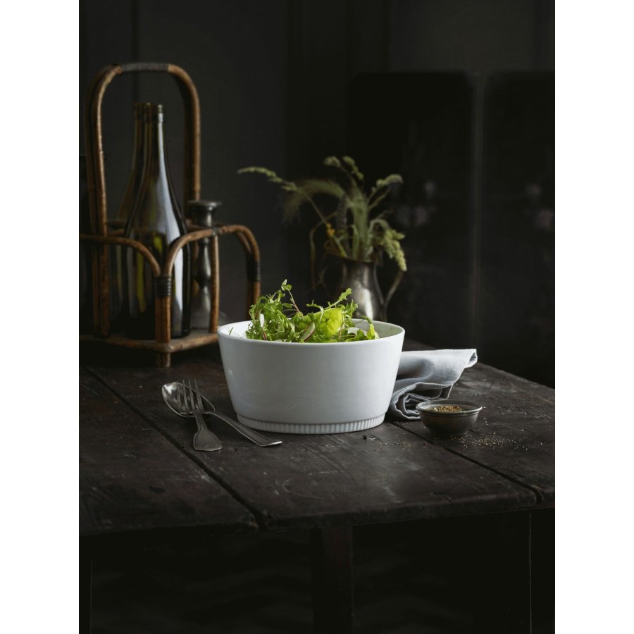 Pillivuyt Toulouse Schale hoch 23 cm/3 L, Wei