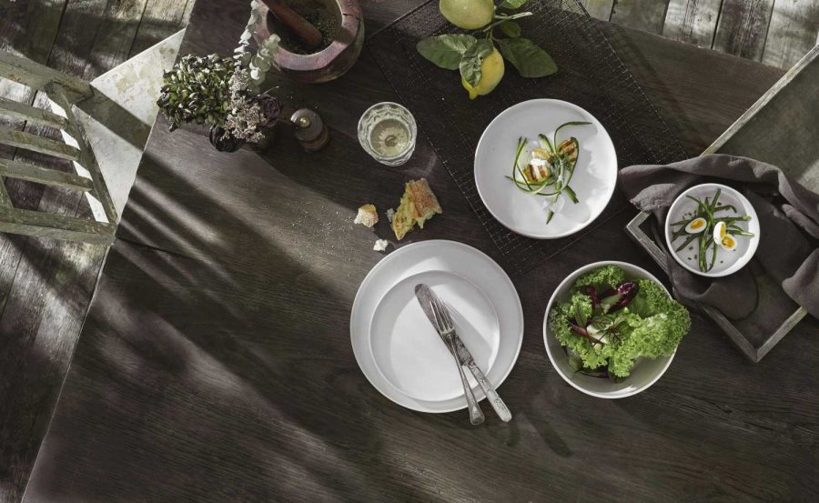 Pillivuyt Toulouse Schale hoch 23 cm/3 L, Wei