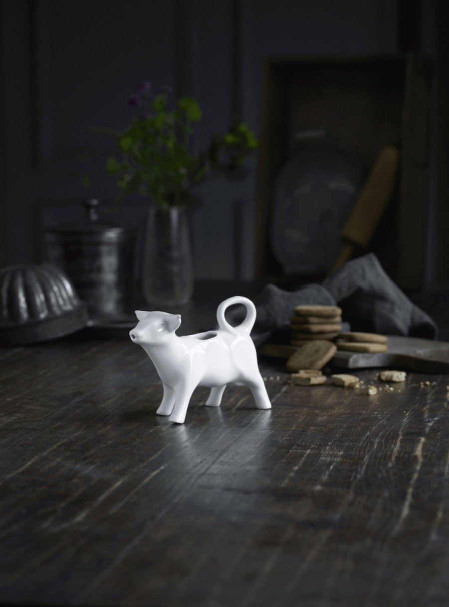 Pillivuyt Milchknnchen Sahnekuh 13 cl, Wei