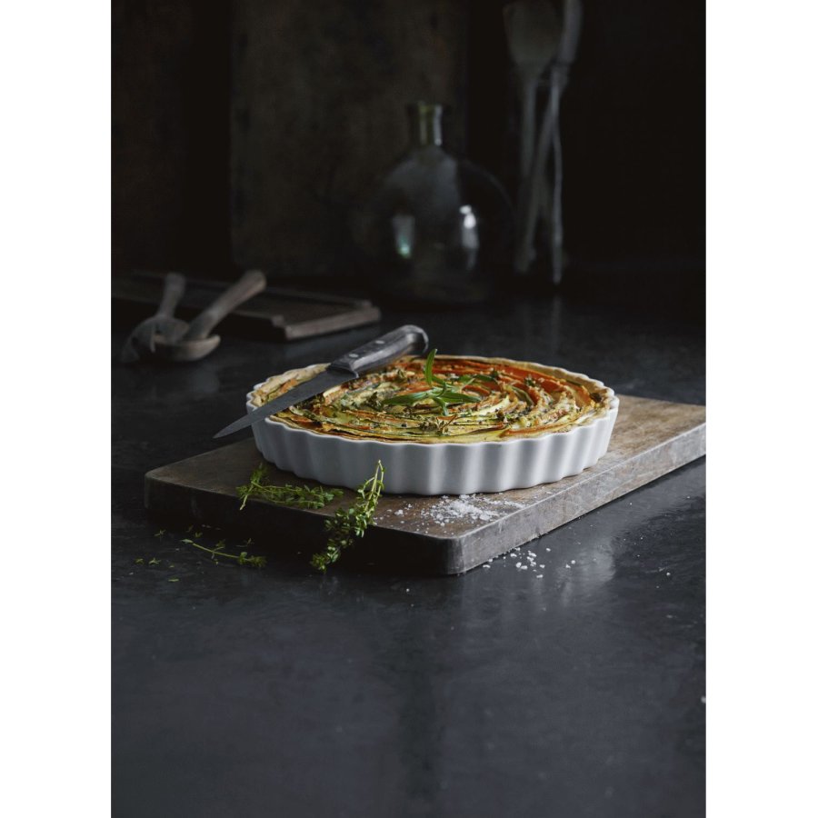 Pillivuyt Tartenform 25 cm, Wei