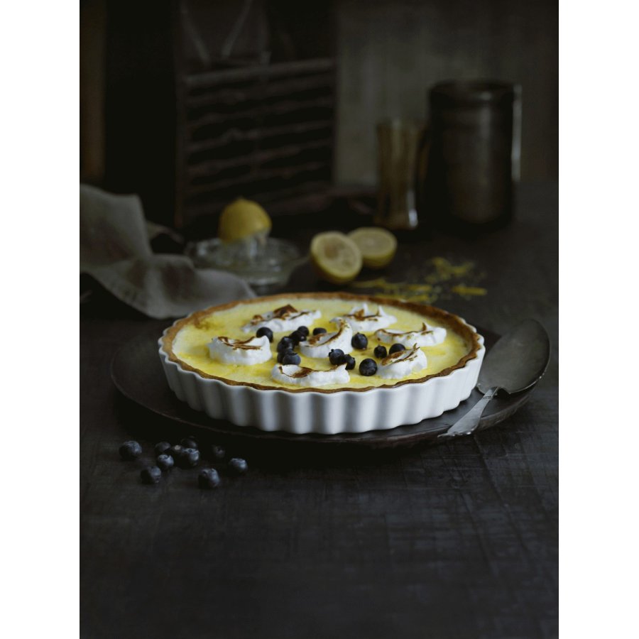 Pillivuyt Tartenform 27,5 cm, Wei