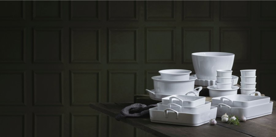 Pillivuyt Tartenform 27,5 cm, Wei