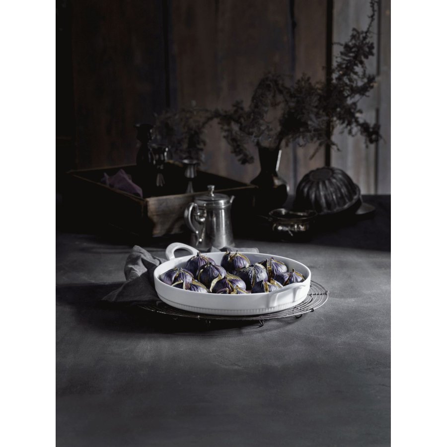 Pillivuyt Toulouse Schale rund 30 cm, Wei