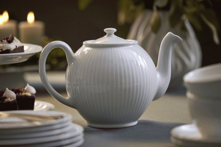 Pillivuyt Pliss Teekanne 0,5 L, Wei