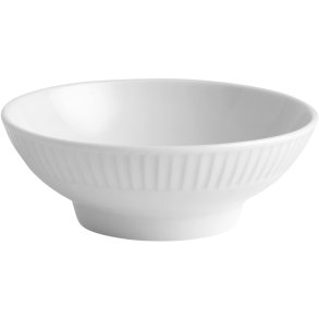 Pillivuyt Pliss Schale auf Fu 12 cm, Wei
