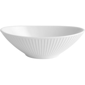 Pillivuyt Pliss Schale Oval, Wei