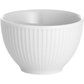 Pillivuyt Plissé Sukkerskl 9 cm, Hvid