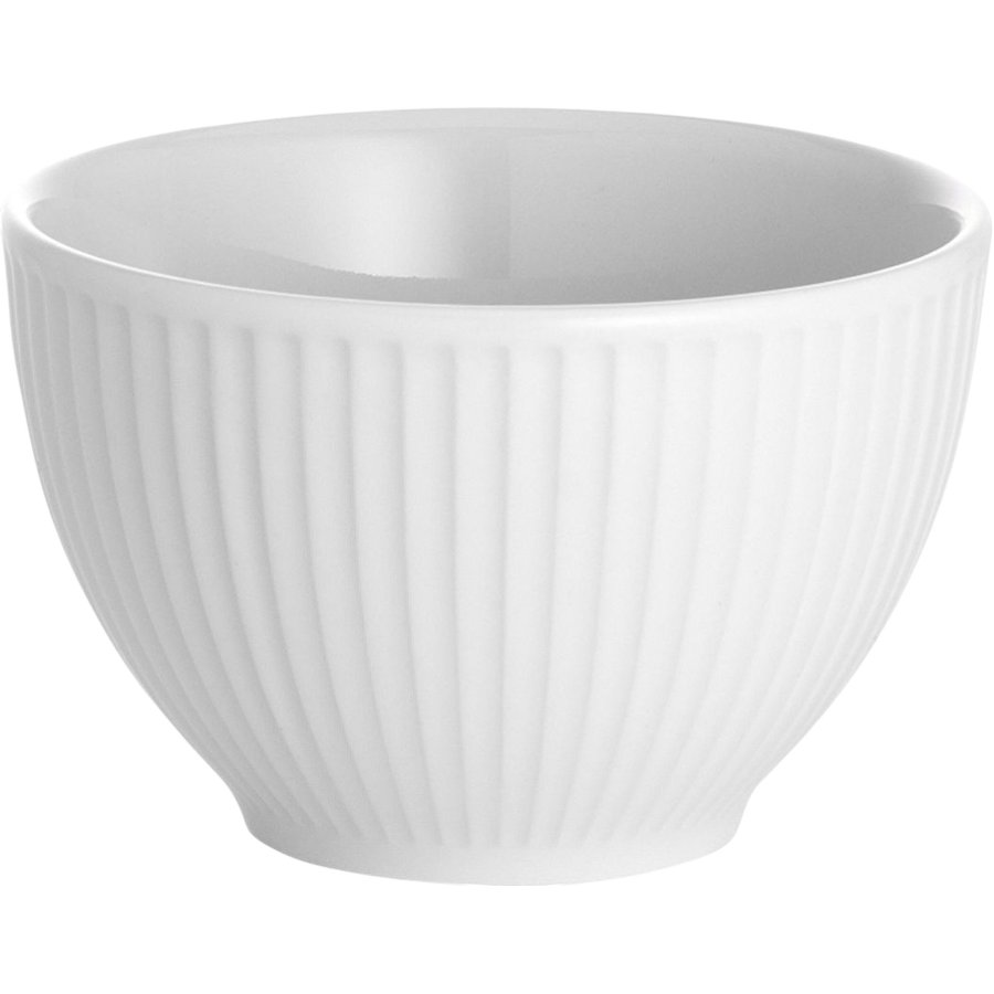 Pillivuyt Pliss Zuckerschale 9 cm, Wei