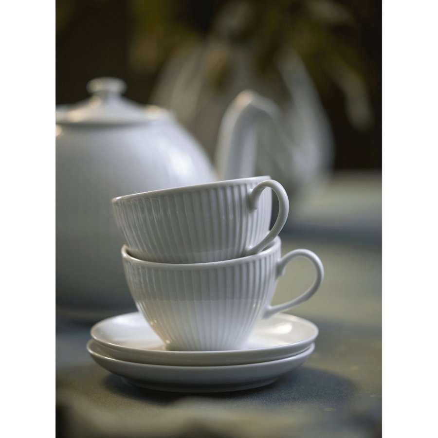 Pillivuyt Pliss Tasse 18 cl, Wei