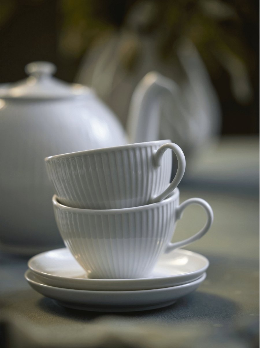 Pillivuyt Pliss Tasse 29 cl, Wei