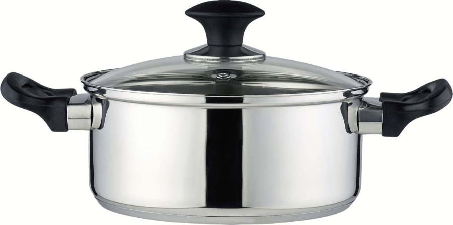 Funktion Topf-Set 6-teilig, Edelstahl