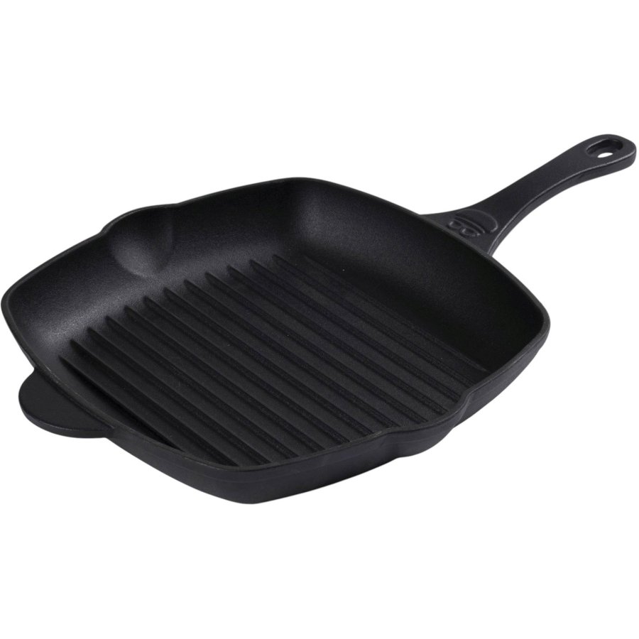 HOLM Grillpfanne 28x28 cm, Schwarz