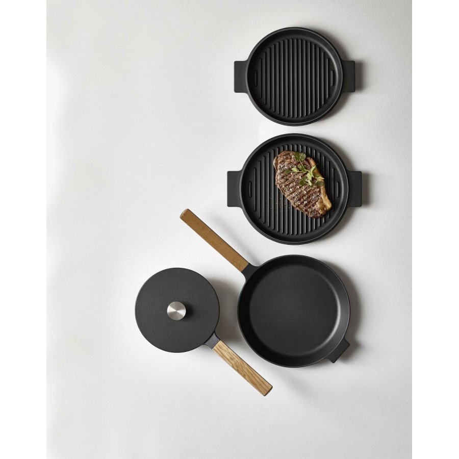 Mors Kasserolle 20 cm/1,7 L, Schwarz