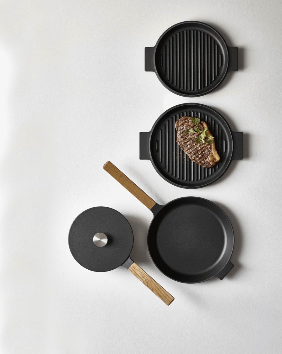 Mors Kasserolle 20 cm/1,7 L, Schwarz