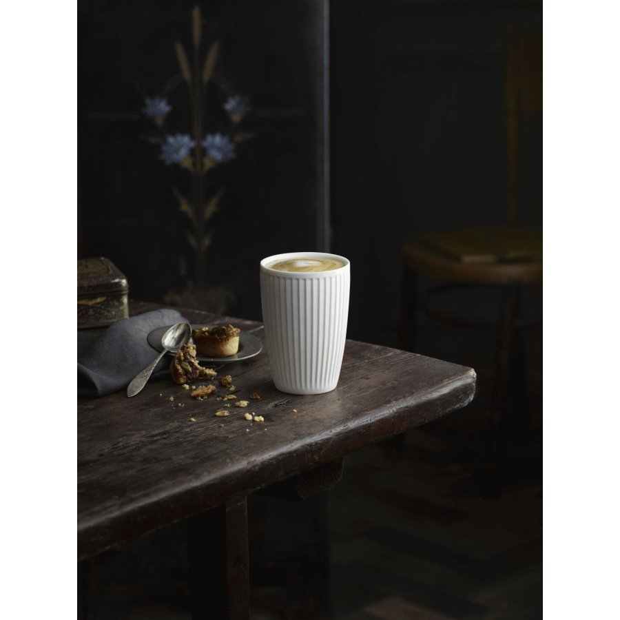 Pillivuyt Pliss Thermobecher 2er Set 25 cl, Wei