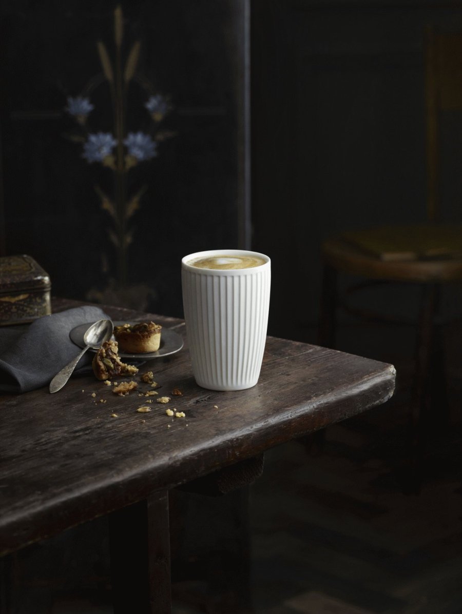 Pillivuyt Pliss Thermobecher 2er Set 25 cl, Wei