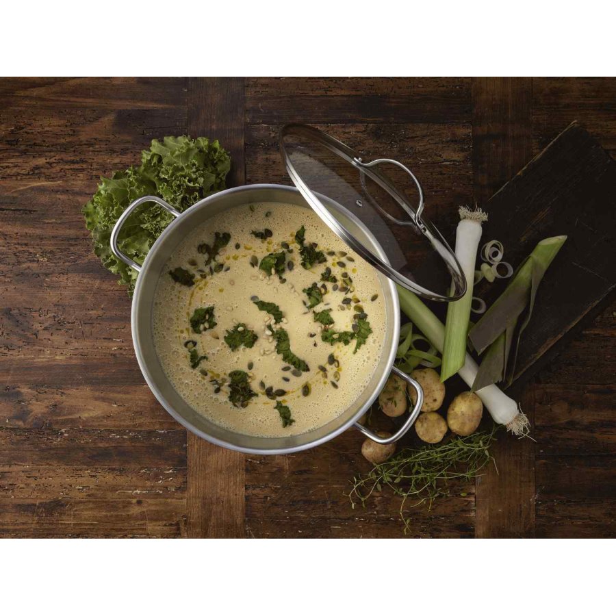 Funktion Suppentopf 12 L, Stahl