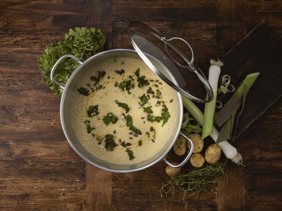 Funktion Suppentopf 12 L, Stahl