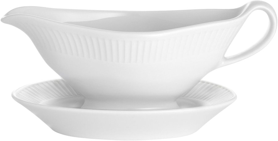 Pillivuyt Pliss Sauciere 32 cl, wei
