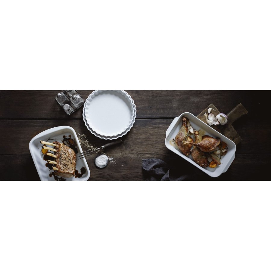 Pillivuyt Serie Originale Tortenform Nr. 8 und 9, Wei