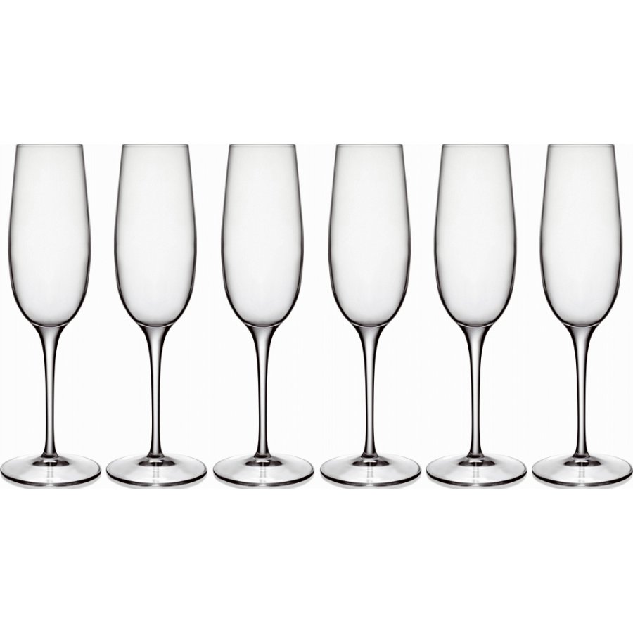 Luigi Bormioli Palace Champagneglas 6 stk. 23,5 cl