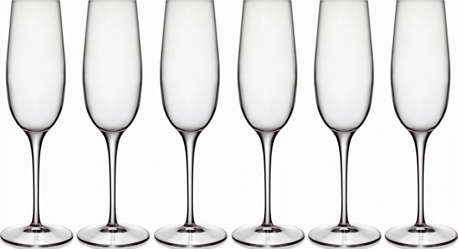 Luigi Bormioli Palace Champagneglas 6 stk. 23,5 cl