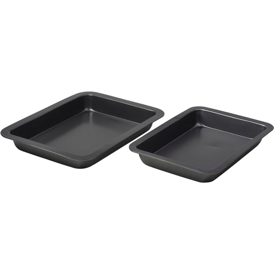Funktion Backform Antihaft 2er Set, Stahl