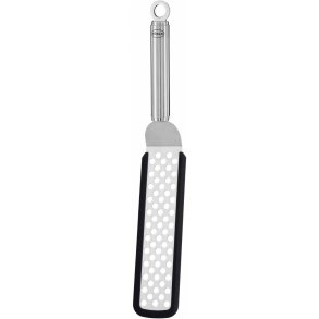 Rsle Flexibler Wender m. Lcher und Risse 32 cm, Stahl/Schwarz