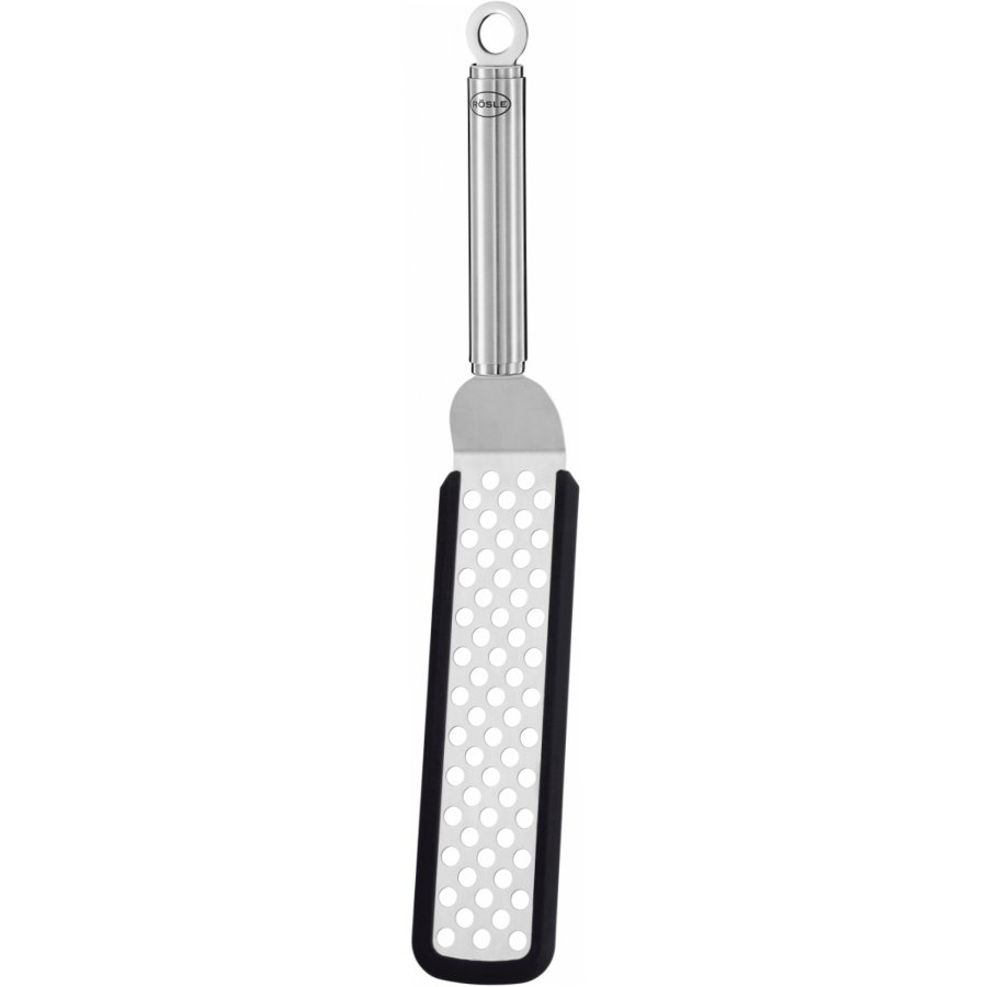 Rsle Flexibler Wender m. Lcher und Risse 32 cm, Stahl/Schwarz