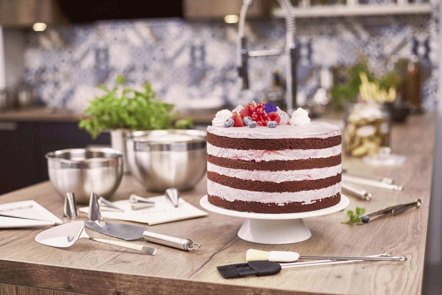 Rsle Backpinsel 26 cm, Stahl/Schwarz