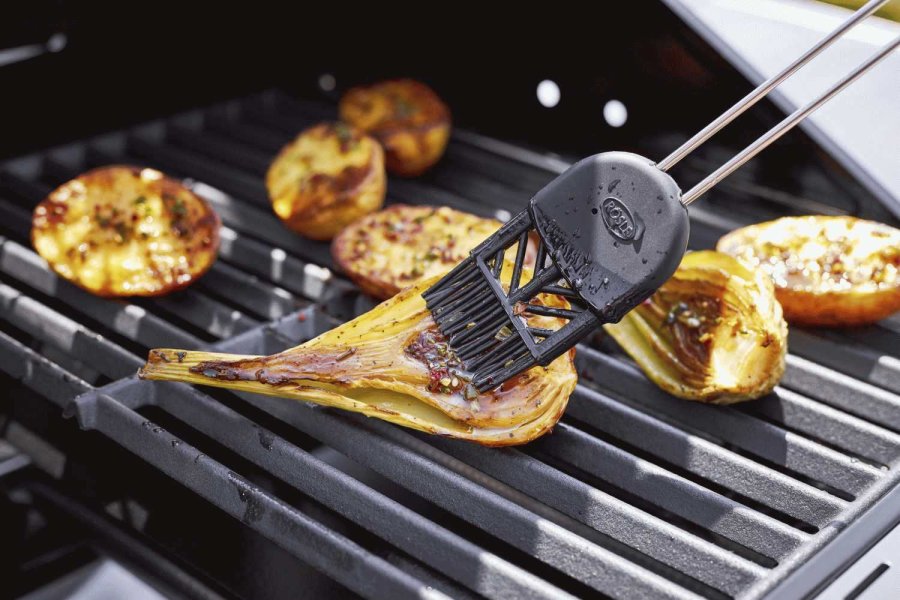 Rsle Backpinsel 26 cm, Stahl/Schwarz