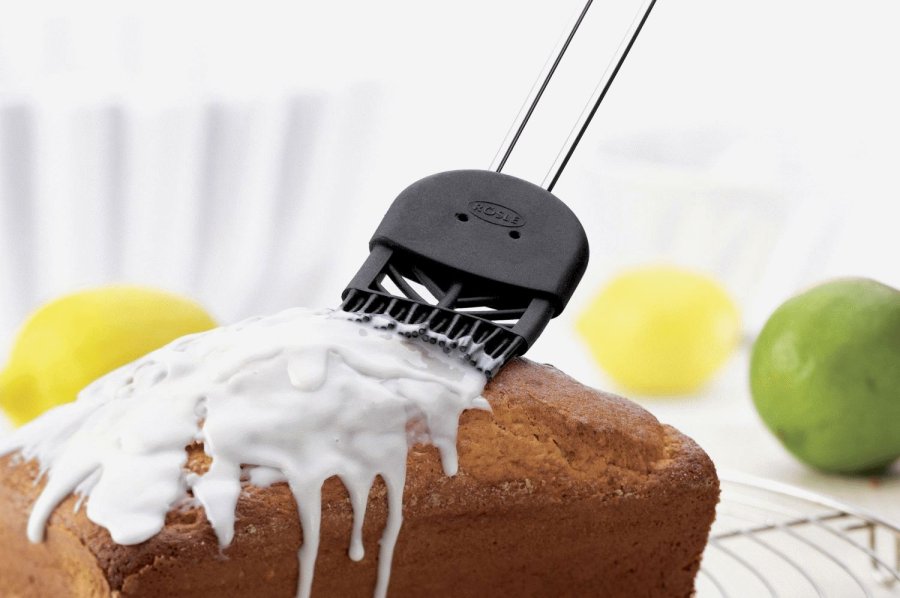 Rsle Backpinsel 26 cm, Stahl/Schwarz