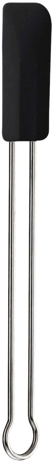 Rsle Spatel/Teigschaber Schmal 20 cm, Stahl/Schwarz