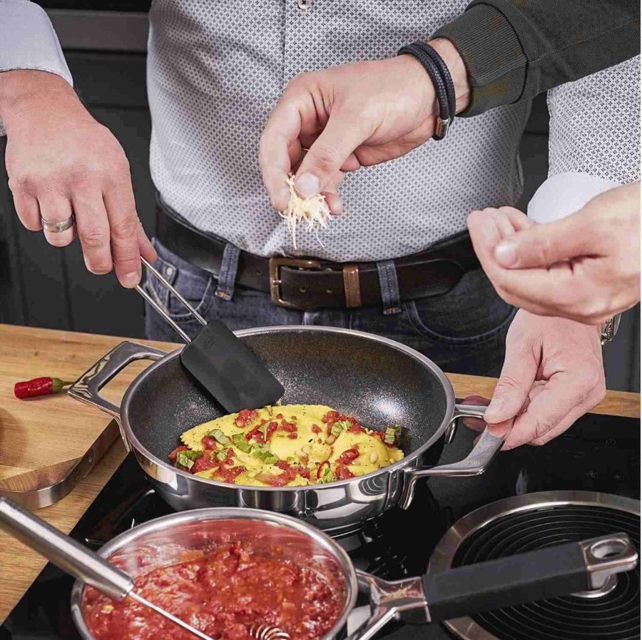 Rsle Spatel/Teigschaber 26 cm, Stahl/Schwarz