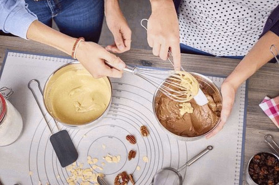 Rsle Spatel/Teigschaber 32 cm, Stahl/Schwarz