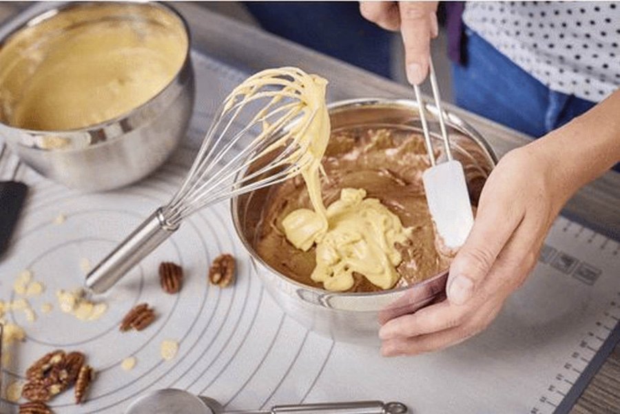 Rsle Spatel/Teigschaber 32 cm, Stahl/Wei