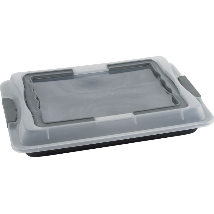 Funktion Brter mit Deckel 42x29 cm, Stahl