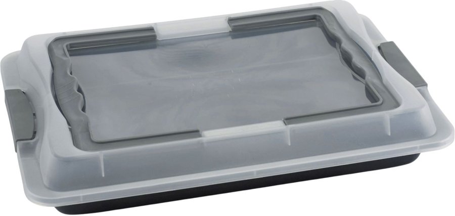 Funktion Brter mit Deckel 42x29 cm, Stahl