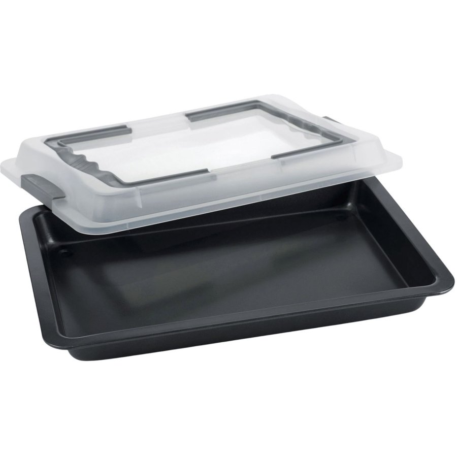 Funktion Brter mit Deckel 42x29 cm, Stahl