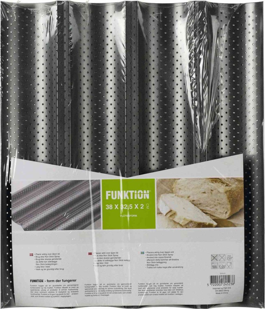 Funktion Baguetteform 38x32,5 cm, Stahl