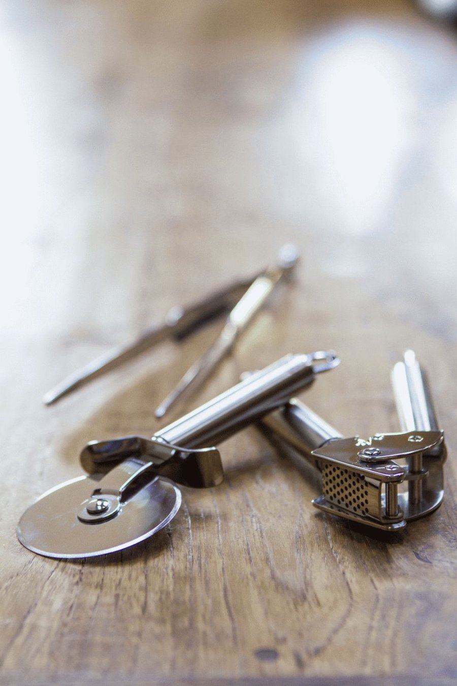 Rsle Pizzaschneider, Stahl